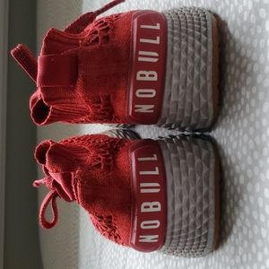 Nobull men's red runners 9.5
